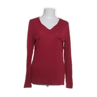 Langærmet t-shirt (Rød) fra Tom Tailor Viscose