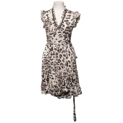 Wrap dress (White, Black) from RAVN Viscose