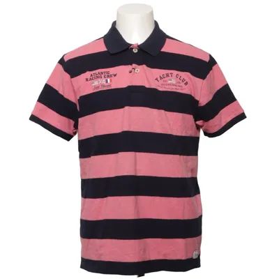 Polo (Rose, Bleu) de Saint Vincent Coton, Polyester