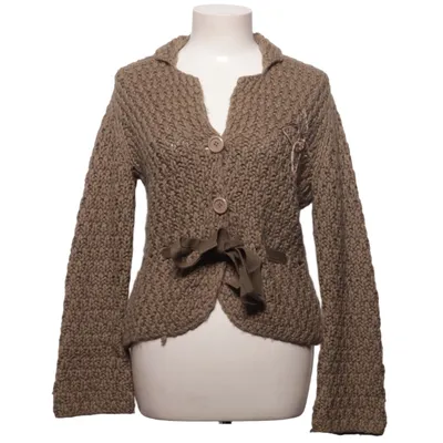 Cardigan (Beige) from Saint Tropez Acrylic, Wool
