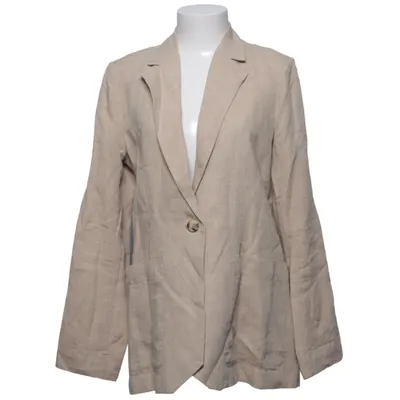 Blazer (Beige) from Twist & Tango Linen, Polyester, Viscose