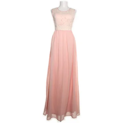 Maxi jurk (Roze) van NLY Eve Elastaan, Polyamide, Polyester