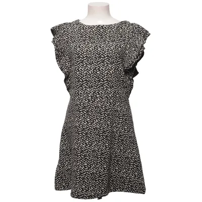 Robe (Noir, Blanc) de Mango Basics Coton, Élasthane, Polyester, Viscose