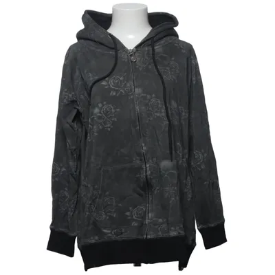 Capuchon sweater (Grijs, Zwart) van Black Premium by EMP Katoen, Elastaan, Polyester