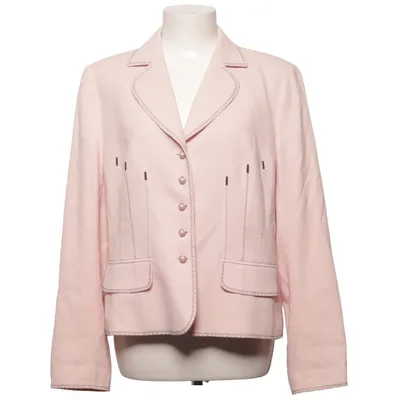 Blazer (Pink) from Escada Elastane, Wool
