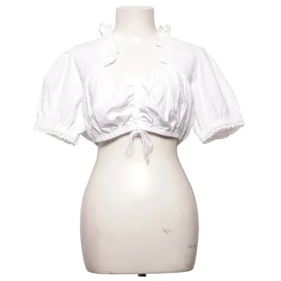 Dirndlbluse (Hvid) fra Stockerpoint Bomuld, Polyester