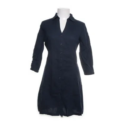 Shirt dress (Blue) from Mango Basics Cotton, Linen, Polyurethane