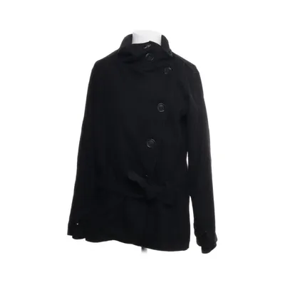 Pea coat (Black) from Cleptomanicx Acrylic, Polyester, Wool