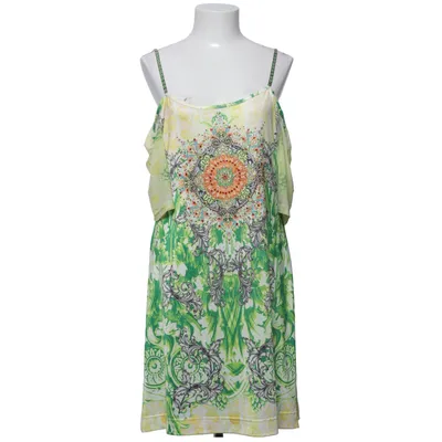Robe (Vert, Blanc, Jaune, Multicolore) de SJ Paris Élasthane, Viscose