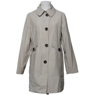Coat (Beige) from Viveca N Cotton, Polyamide, Polyester