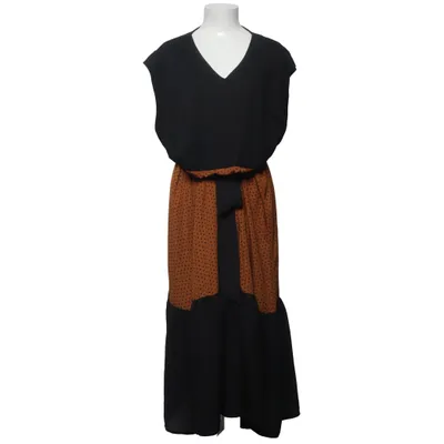 Robe (Noir, Marron) de Manon Baptiste Polyamide, Polyester, Viscose