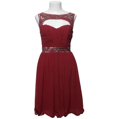 Robe de cocktail (Rouge) de Little Mistress Élasthane, Polyester