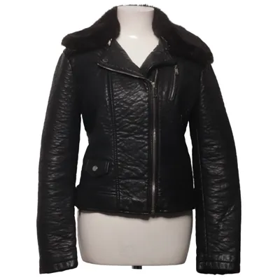 Veste de motard (Noir) de Livelo Coton, Polyester, Polyuréthane, Viscose
