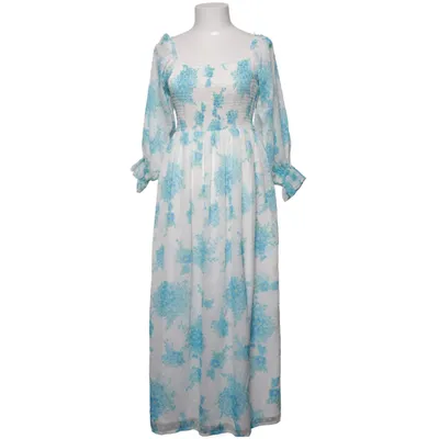 Långklänning (Blå, Vit, Flerfärgad) från Miss Selfridge Polyester