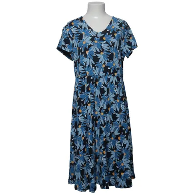 Dress (Blue, Black, Yellow) from Seasalt Cornwall Elastane, Organic cotton