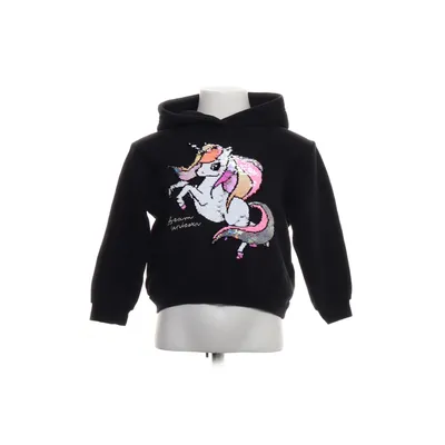 Huvtröja (Svart, Flerfärgad) från H&M Kids Bomull, Polyester