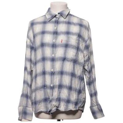 Flannel skjorte (Blå, Hvid) fra Levi Strauss & Co