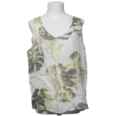 Tank Top (White, Multicolored) from WERA Cupro, Viscose