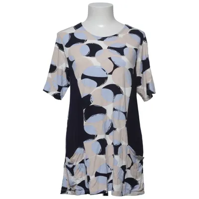 T-shirt (Blue, Beige, Multicolored) from Rapido Elastane, Viscose