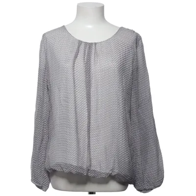 Blouse (Blanc, Gris, Marron) de Renée Soie, Viscose