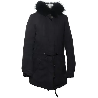 Parka (Sort) fra IQ+ Berlin Bomuld, Polyamid, Polyester, Viscose