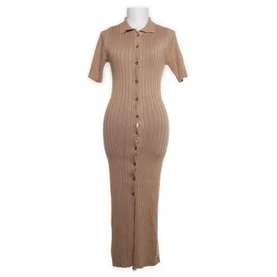 Shirt dress (Gray, Beige) from Rut & Circle Nylon, Viscose