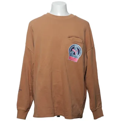 Sweatshirt (Brown) from Puma x Han Kjøbenhavn Cotton, Elastane