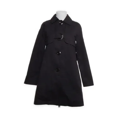 Trench coat (Black) from Zara Basic Polyester