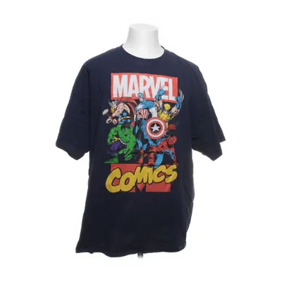 T-shirt (Blå, Flerfärgad) från Gildan Bomull