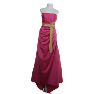 Långklänning (Rosa, Grön) Polyester