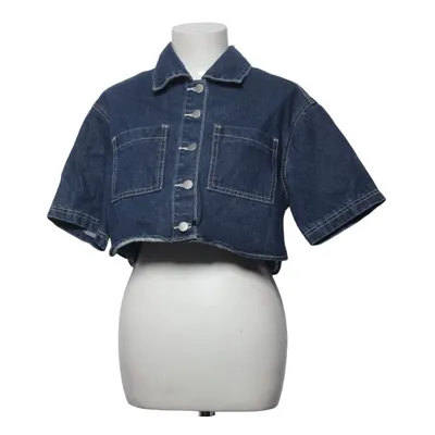 Top (Blue) from Missguided Cotton, Polyester, Viscose
