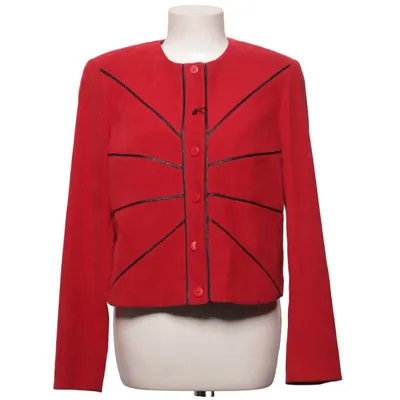 Cardigan (Rouge) de ADA Fashion Acétate, Élasthane, Polyester, Viscose