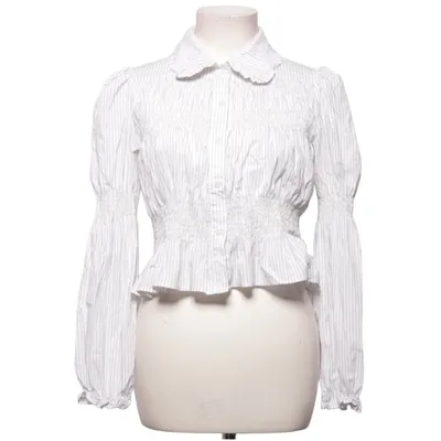 Bluse (Kella Stripe Smock) fra Neo Noir Bomuld, Elastan, Polyamid