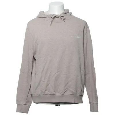 Sweat à capuche (Beige) de A.P.C. Coton, Élasthane
