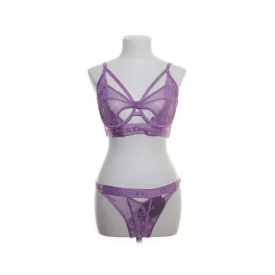 Ondergoed set (Lila) van Private Collection by Hunkemöller Elastaan, Polyamide