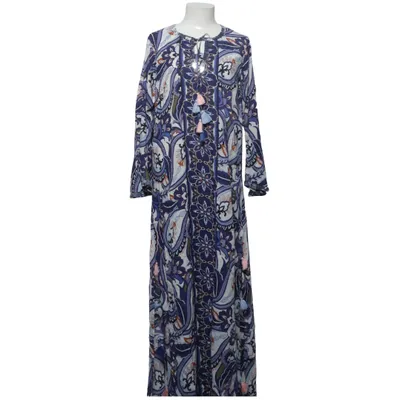 Robe longue (Bleu, Blanc, Multicolore) de Miss June Viscose