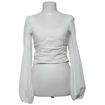 Crop top (Ruche Bustier Blouse) fra Nelly Elastan, Polyester