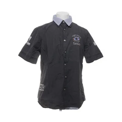 Korte mouwen shirt (Grijs) van Camp David Katoen