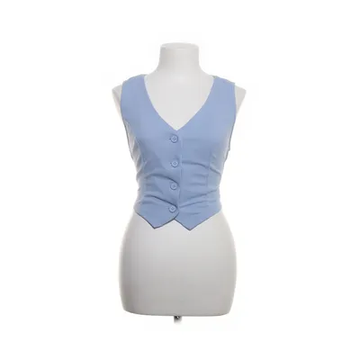 Väst (Blå) från Shein Elastan, Polyester