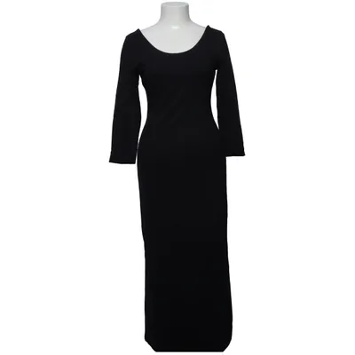 Maxi jurk (Zwart) van Iris & Ink Elastaan, Viscose