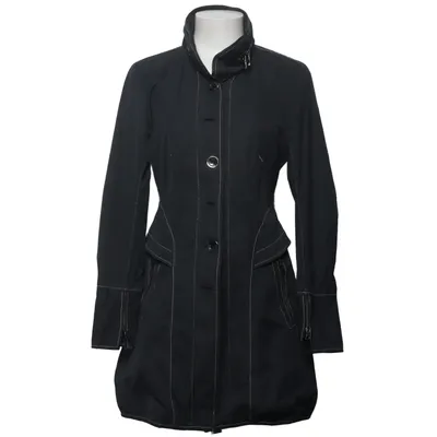 Frakke (Sort) fra Riani Polyester, Viscose