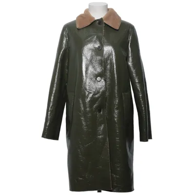 Manteau (Vert) de Cinque Coton, Polyester, Polyuréthane, Viscose