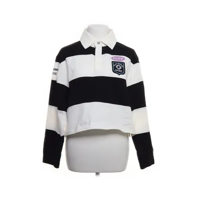Rugby shirt (White, Black) from Maje Cotton, Lyocell, Polyester, Viscose