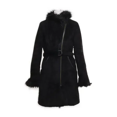 Winterjas (Zwart) van Jofama Polyester, Leer