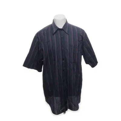 Chemise à manches courtes (Bleu, Rouge, Gris) de Puritan Coton, Polyester