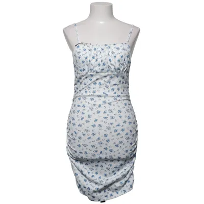 Dress (White, Blue) from Shein Elastane, Polyester
