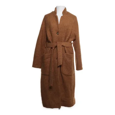 Manteau (Marron) de Ellos Polyester, Laine