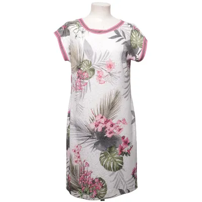 Robe (Blanc, Rose, Vert) de Just White Élasthane, Polyester