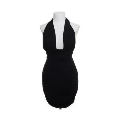 Halterneck dress (Black) from Zara Polyester