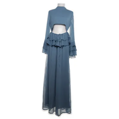 Maxi jurk (Blauw) van Boohoo Polyester, Viscose